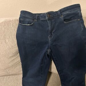Uniqlo Blue Skinny Jeans